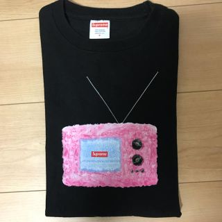 シュプリーム(Supreme)のsupreme TV Tee Sサイズ ブラック(Tシャツ/カットソー(半袖/袖なし))