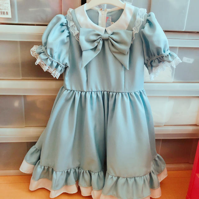 アリス コス キッズ 120 キッズ/ベビー/マタニティのキッズ服女の子用(90cm~)(ドレス/フォーマル)の商品写真