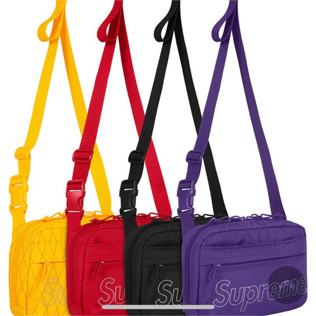 supreme shoulder bag 黒 値下げしました！！