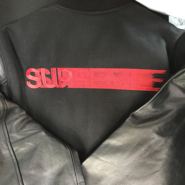 【保存版】 Logo Motion 最安値 - Supreme Varsity supreme Jacket スタジャン