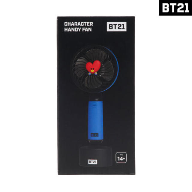 TATA ラインフレンズ LINE FRIENDS BT21 ハンディ 扇風機