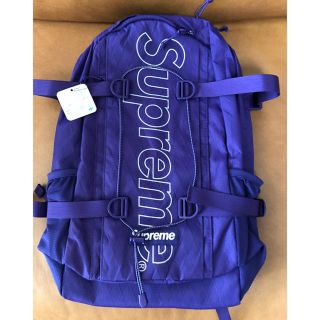 シュプリーム(Supreme)のsupreme バックパック パープル(リュック/バックパック)