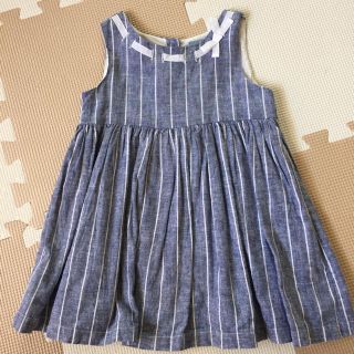 ベビーギャップ(babyGAP)のストライプ ワンピース(ワンピース)