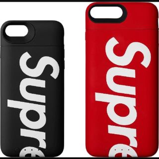 シュプリーム(Supreme)のsupreme  iPhone 8プラス ブラック(iPhoneケース)