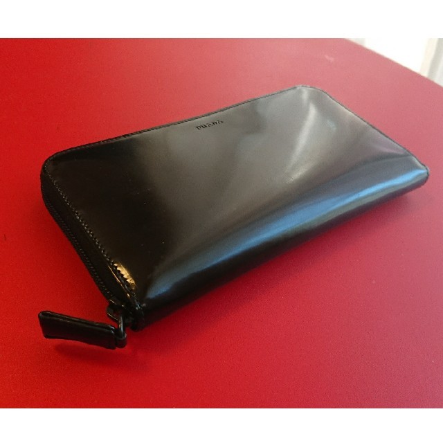 PRADA - クーポンセール❤️美品❤️PRADA プラダ ガラスレザー 長財布
