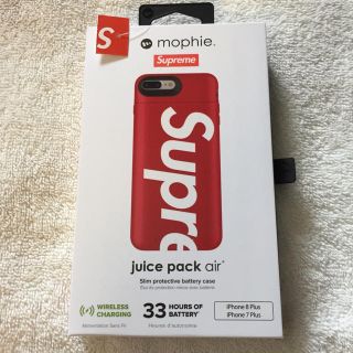 シュプリーム(Supreme)の赤  Supreme/mophie iPhone 8 Plus Pack Air(iPhoneケース)