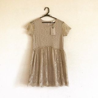 ザラ(ZARA)のZARA レース チュール ワンピース(ワンピース)