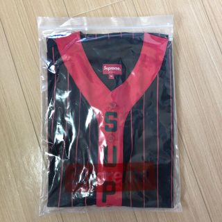 シュプリーム(Supreme)のsupreme vertical Logo Baseball Jersey(ジャージ)