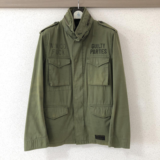 美品 WACKO MARIA ワコマリア M-65 刺繍 マリア ミリタリー