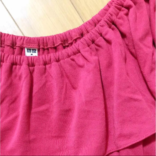 UNIQLO(ユニクロ)の美品♡UNIQLO 2wayカットソー レディースのトップス(カットソー(半袖/袖なし))の商品写真