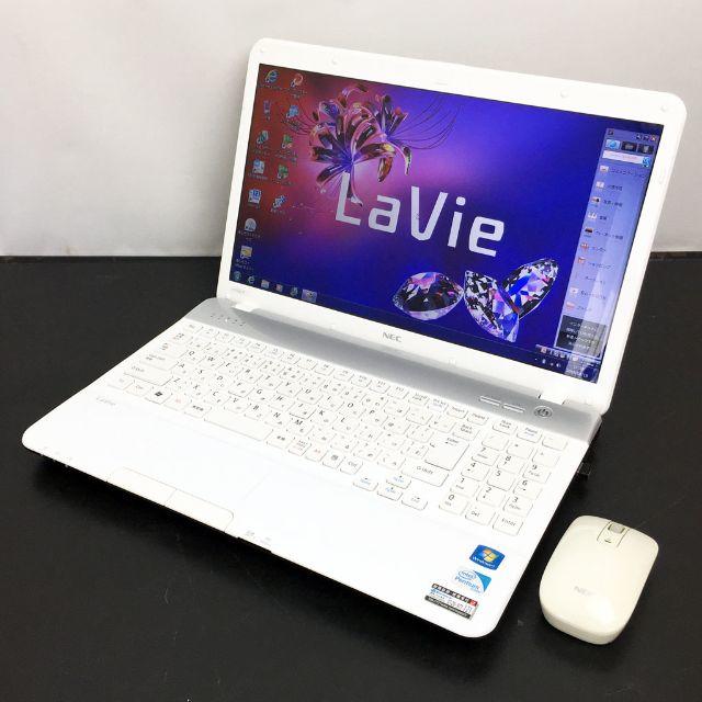 ◇NEC ノートパソコン LS150/F21TW ホワイト