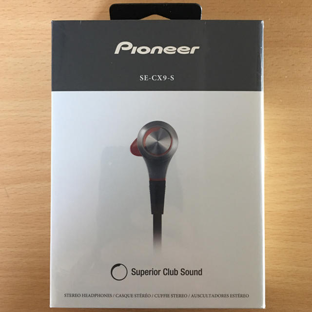 【激レア】 新品 未開封 Pioneer SE-CX9 密閉型BA+エキサイタースマホ/家電/カメラ