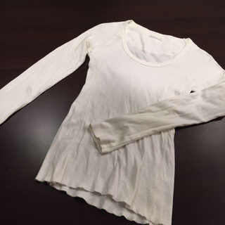 クリアクレア(clear crea)のクリア クレア 白 ロンT(Tシャツ(長袖/七分))