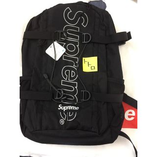 シュプリーム(Supreme)のSupreme®18FW Backpack 黒(バッグパック/リュック)