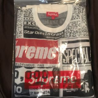 シュプリーム(Supreme)の supreme  newsprint(ニット/セーター)