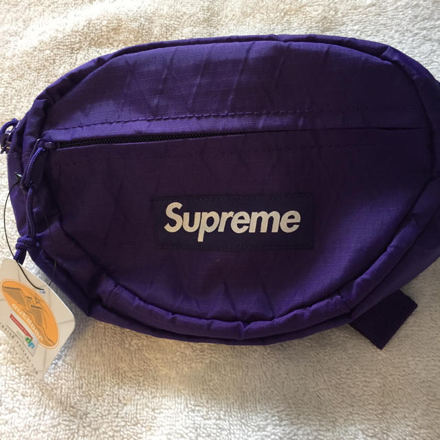 紫 supreme Waist Bag ウェスト バッグ