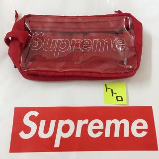 シュプリーム(Supreme)のSupreme®18FW Utility Bag 赤(ショルダーバッグ)