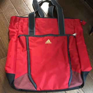 アディダス(adidas)のadidas バック 未使用品 赤(ショルダーバッグ)