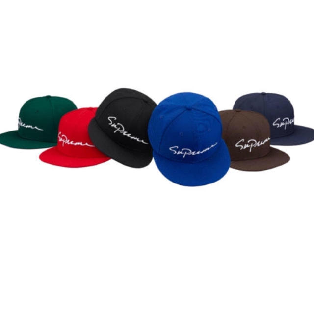 supreme Cap 帽子 classic new era 7 5/8 XL | フリマアプリ ラクマ