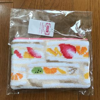 FEILER - フェイラー FEILER フルーツサンド フラットポーチ 新品の