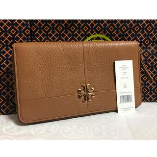 トリーバーチ(Tory Burch)の【セール中】トリーバーチ IVY コンチネンタル 長財布 ブラウン(茶)(財布)