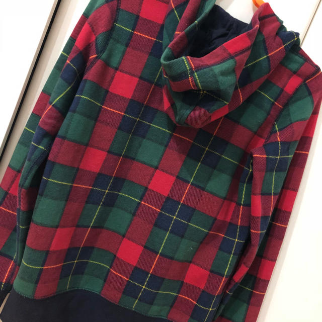 Ralph Lauren(ラルフローレン)のRalph Lauren チェックパーカー キッズ/ベビー/マタニティのキッズ服女の子用(90cm~)(ジャケット/上着)の商品写真