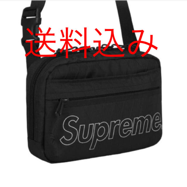 送料込み supreme shoulder bag 黒