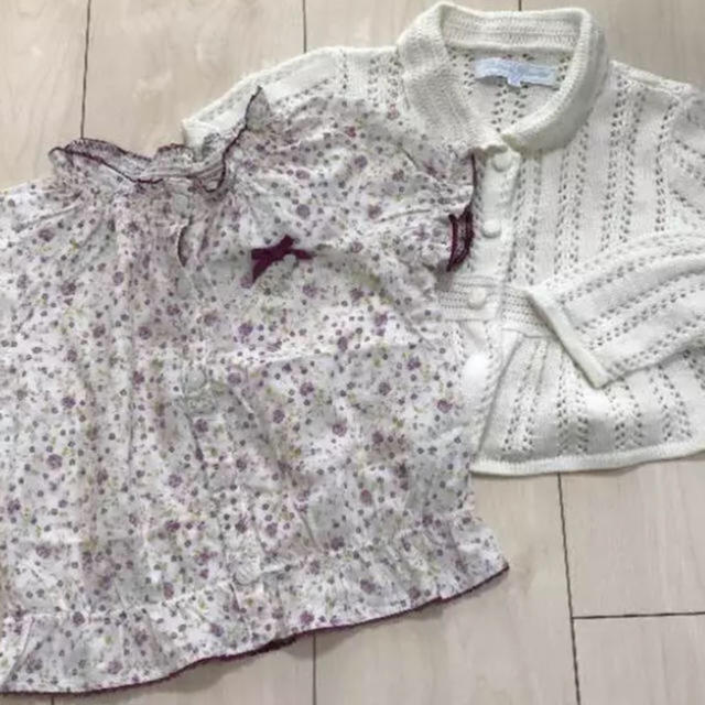 Tartine et Chocolat(タルティーヌ エ ショコラ)のタルティーヌエショコラ キッズ/ベビー/マタニティのキッズ服女の子用(90cm~)(Tシャツ/カットソー)の商品写真