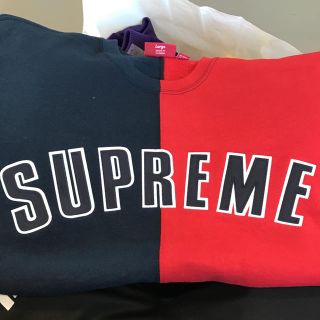 シュプリーム(Supreme)のsupreme Split Crewneck Sweatshirt(スウェット)