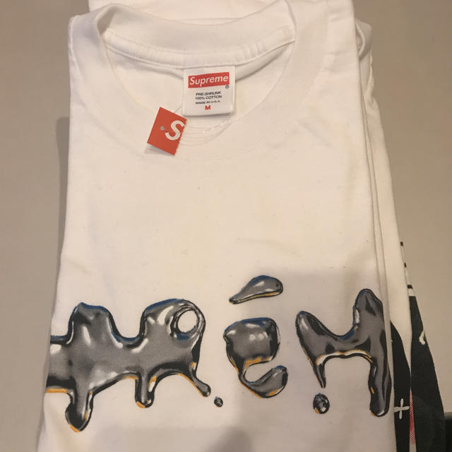 Supreme(シュプリーム)のSupreme Liquid Tee 白 M メンズのトップス(Tシャツ/カットソー(半袖/袖なし))の商品写真