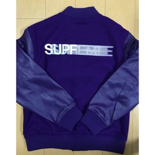 シュプリーム(Supreme)のsupreme motion logo varsity jacket M(スタジャン)