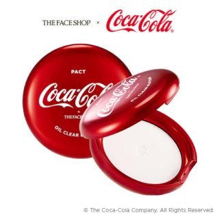 ザフェイスショップ(THE FACE SHOP)のザ・フェイスショップ THE FACE SHOPコカコーラ オイルクリアパクト (フェイスパウダー)