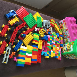 レゴ(Lego)の専用LEGOデュプロ ぞうさんのバケツ 車 ピンク(積み木/ブロック)