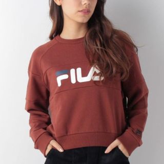 アースミュージックアンドエコロジー(earth music & ecology)のearth FILA 切り替え トレーナー アースミュージックエコロジー(トレーナー/スウェット)