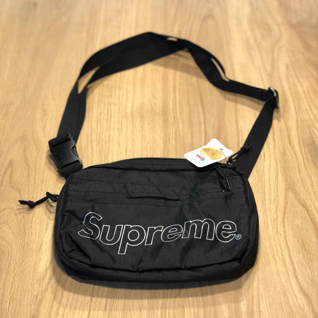 supreme Shoulder Bag 黒 ショルダーバッグ 新品