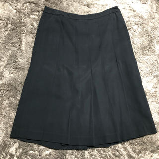 エムプルミエ(M-premier)のM-PREMIER BLACK プリーツスカート サイズ38 送料無料(ひざ丈スカート)