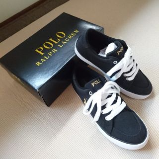 ポロラルフローレン(POLO RALPH LAUREN)の【sai84様】ポロラルフローレン　スニーカー　未使用(スニーカー)