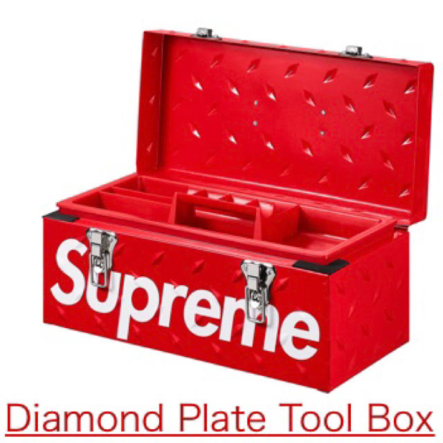 supreme Diamond Plate Tool Box boxlogo | www.jarussi.com.br