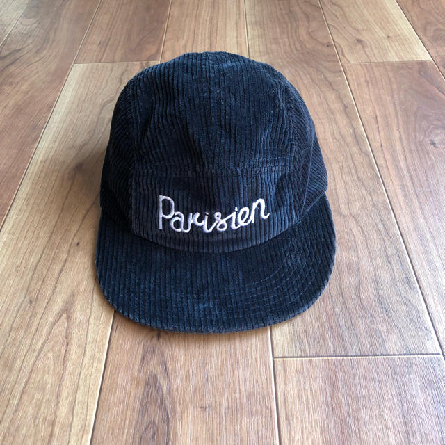 MAISON KITSUNE'(メゾンキツネ)のMAISON KITSUNE キツネ parisienキャップ コーデュロイ  メンズの帽子(キャップ)の商品写真