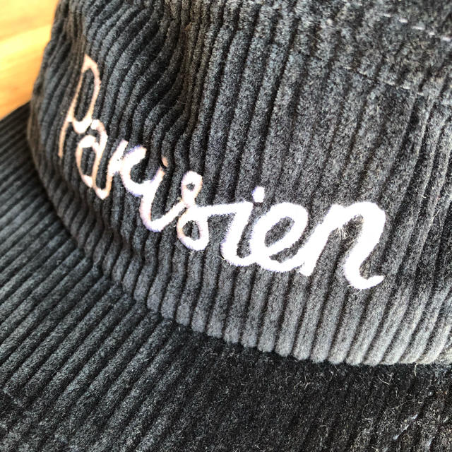 MAISON KITSUNE'(メゾンキツネ)のMAISON KITSUNE キツネ parisienキャップ コーデュロイ  メンズの帽子(キャップ)の商品写真