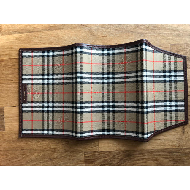 BURBERRY(バーバリー)のバーバリー  ブックカバー ハンドメイドの文具/ステーショナリー(ブックカバー)の商品写真