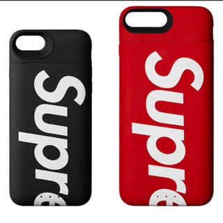 シュプリーム(Supreme)のiPhone 8 plus mophie juice pack air 赤(iPhoneケース)
