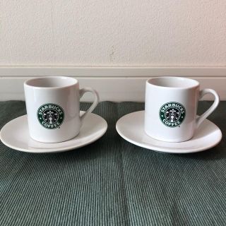 スターバックスコーヒー(Starbucks Coffee)のStarbucksスターバックス エスプレッソ カップ&ソーサー(グラス/カップ)