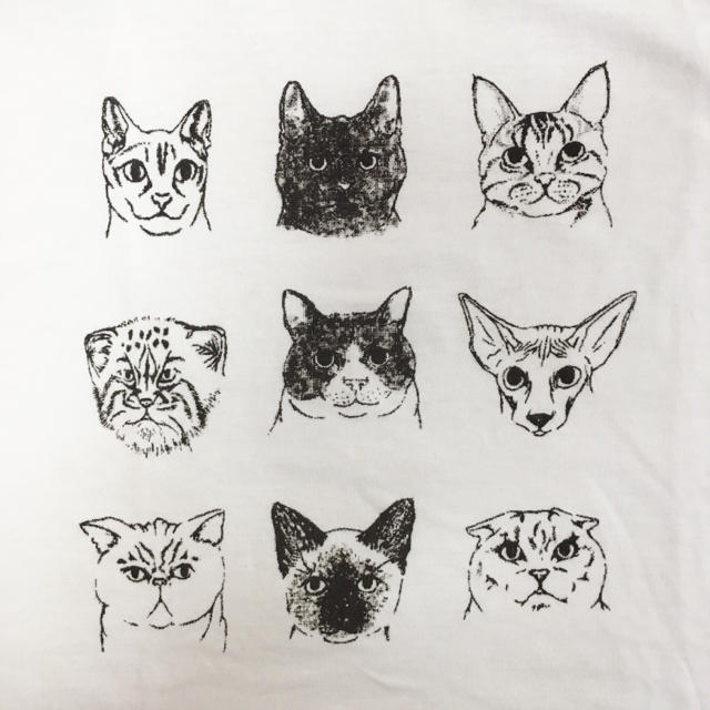 おしゃれな猫イラスト ドルマンtシャツの通販 By Saori0423 S Shop ラクマ