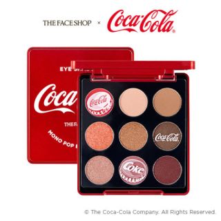 ザフェイスショップ(THE FACE SHOP)のザ・フェイスショップTHE FACE SHOPコカコーラモノポップアイズ01号(アイシャドウ)