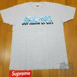 シュプリーム(Supreme)の【新品】14SS Supreme SPORT Logo Tee グレー L(Tシャツ/カットソー(半袖/袖なし))