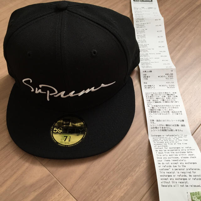 帽子supreme18aw  Classic Script New Era