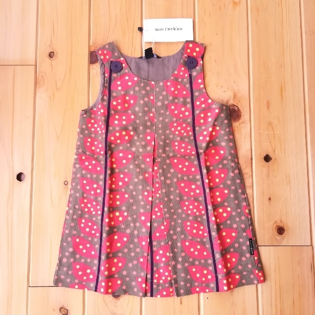 marimekko(マリメッコ)のマリメッコ　marimekko  子供服　チュニック　秋　女の子　服　北欧 キッズ/ベビー/マタニティのキッズ服女の子用(90cm~)(ワンピース)の商品写真