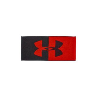 アンダーアーマー(UNDER ARMOUR)のアンダーアーマー コットンタオルM 1320352 BLK/RED(その他)