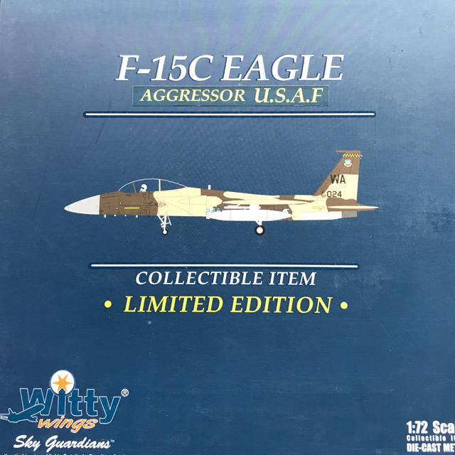 （お得な特別割引価格）  Wittyw Wings USAF Aggressor EAGLE F-15C 模型+プラモデル